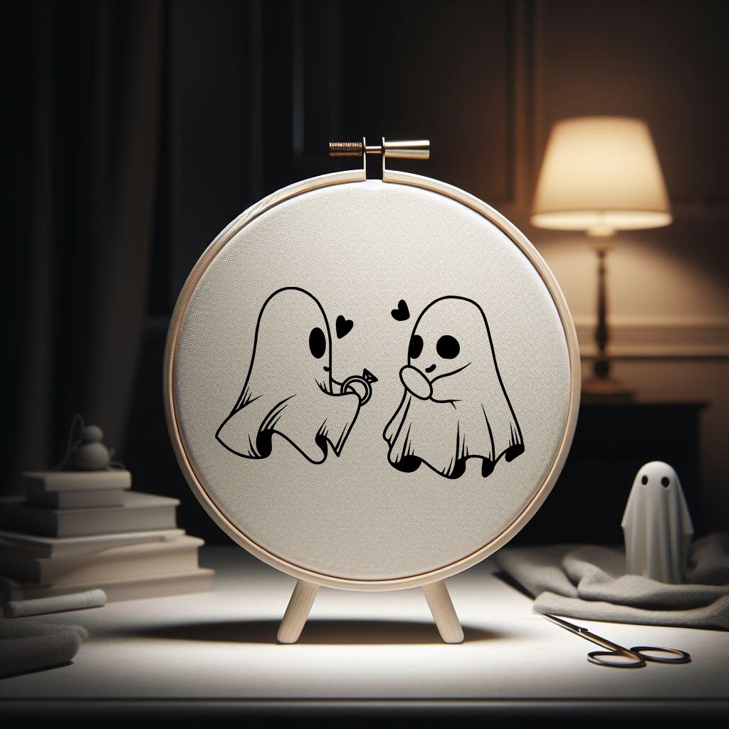 hoop with ghost.psd_Ghost-love